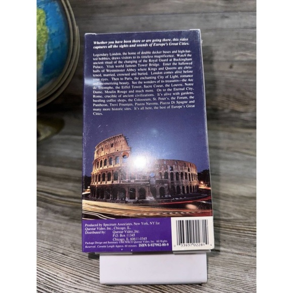 Touring London - Paris - Rome (VHS, 1998)‎ BRAND NEW - Picture 2 of 4